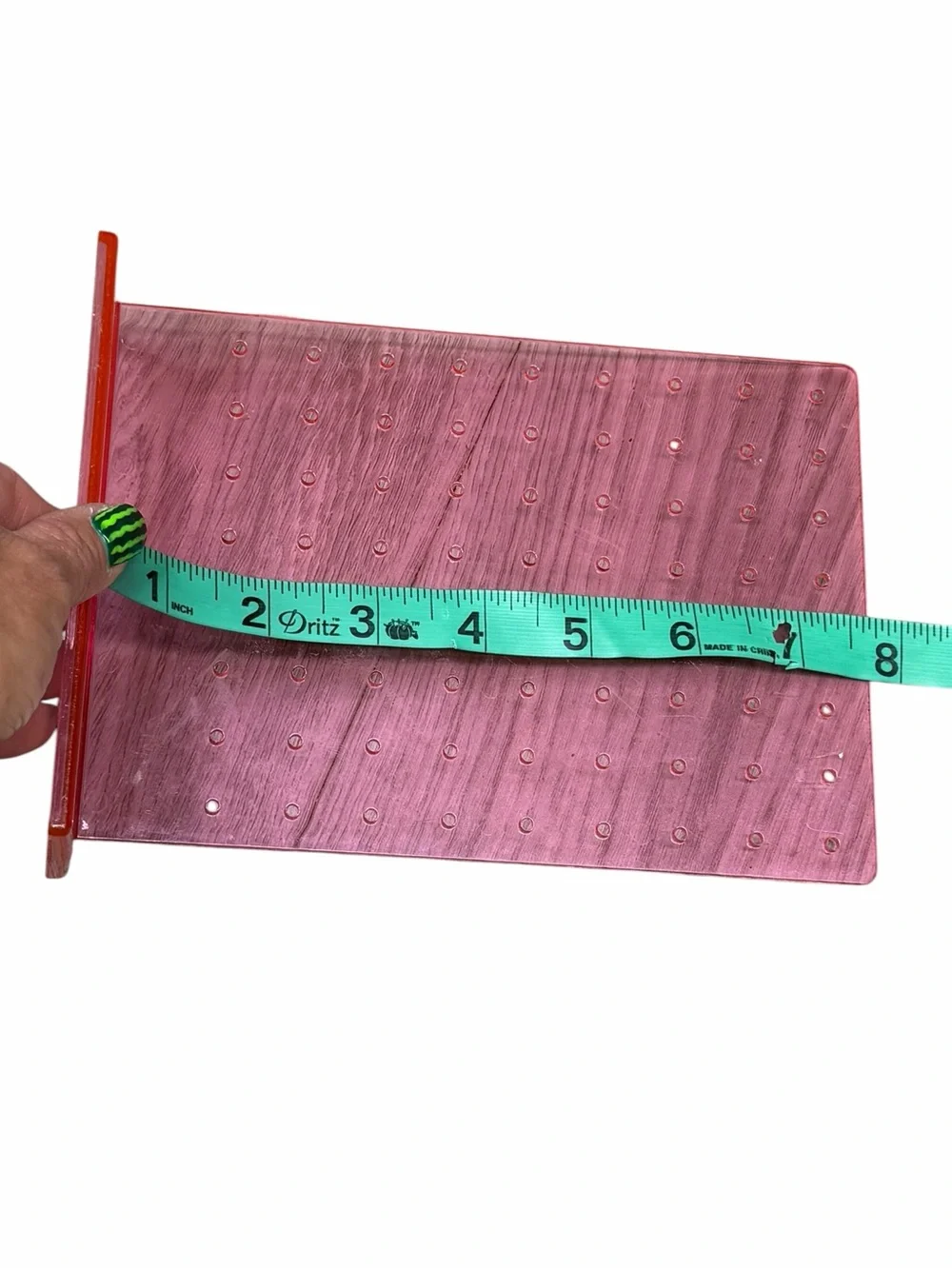 10/$25🦋 Azar Displays Hot Pink Translucent Acrylic Pegboard Earring Display